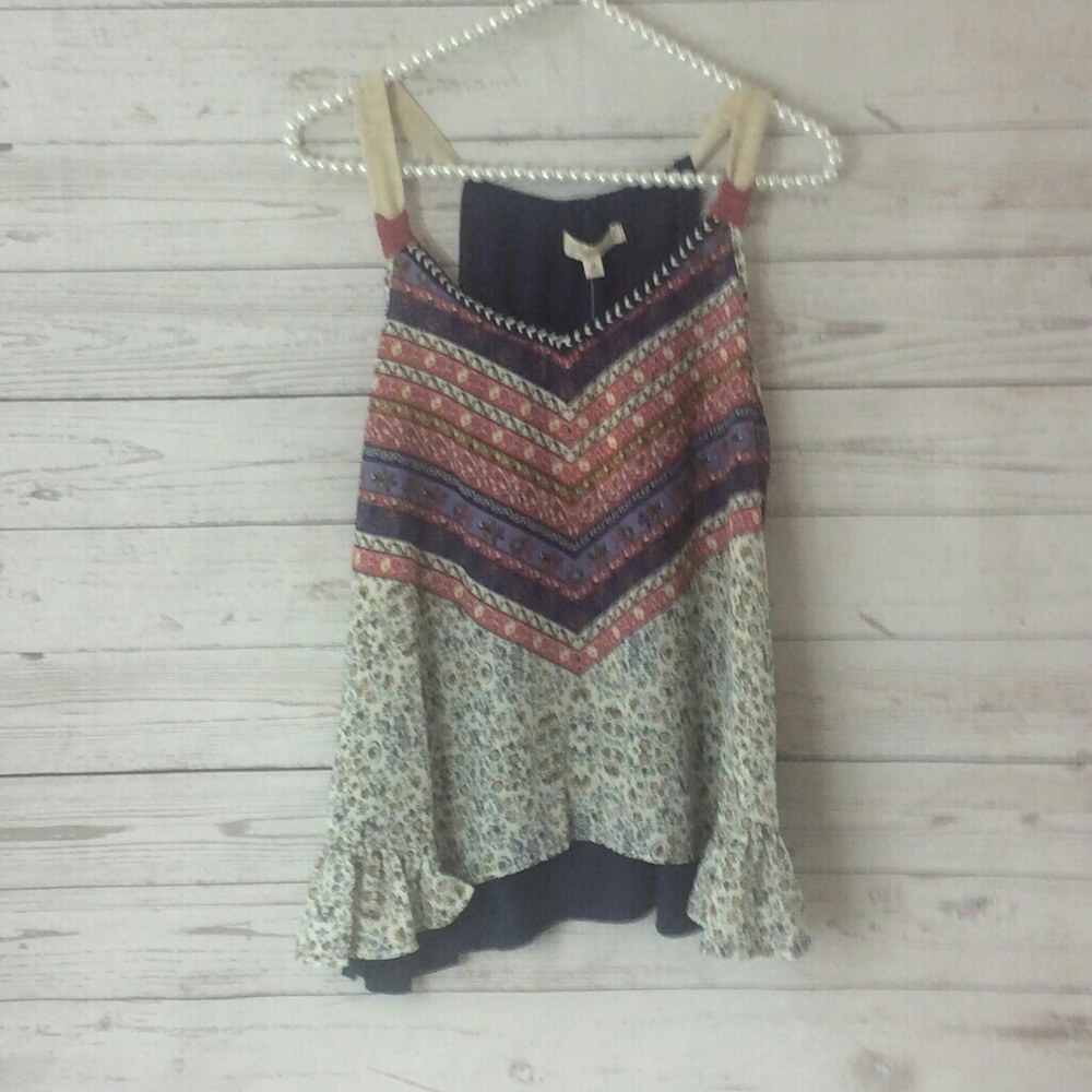 {Rewind} Multicolored sleeveless top